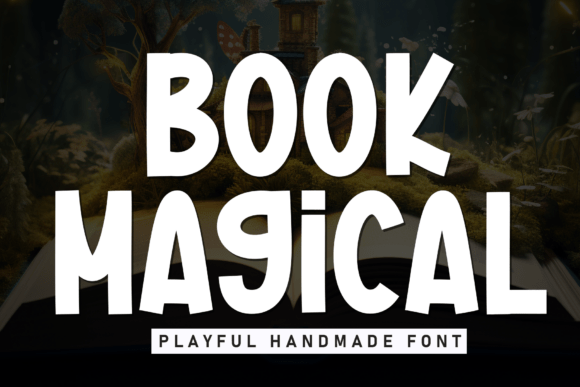 Book Magical: A Friendly and Neat Display Font