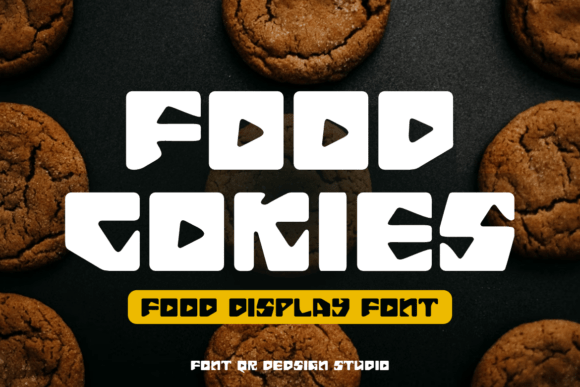 Boost Your Brand with Food Cokies: A Bold Display Font
