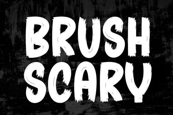 Brush Scary: A Friendly and Clean Display Font for Modern Branding