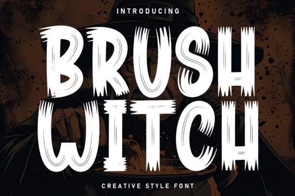 Brush Witch: A Friendly and Clean Display Font