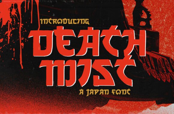 Death Mist: A Bold Display Font for Web Design