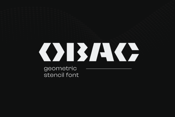 Discovering Obac: A Bold Geometric Font for Editorial Impact
