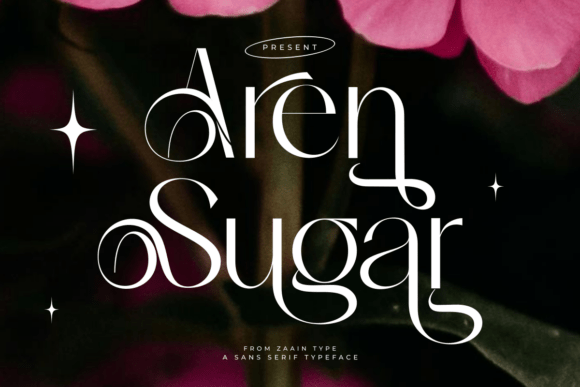 Enhance Your Brand with Aren Sugar: A Premium Display Font
