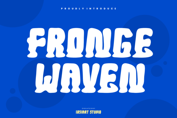 Enhance Your Brand with Fronge Waven: A Playful Display Font
