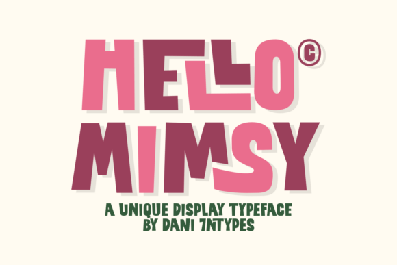 Enhance Your Web Design with Hello Mimsy Font