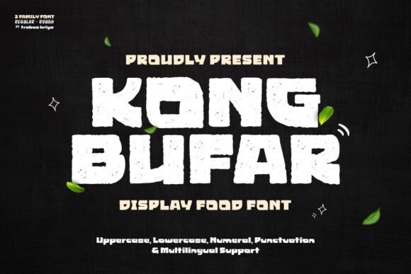 Enhance Your Web Design with Kong Bufar Regular
