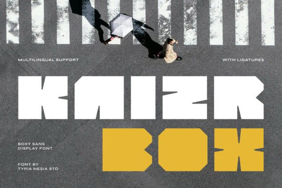 Exploring Kaizr Box: A Bold Display Font