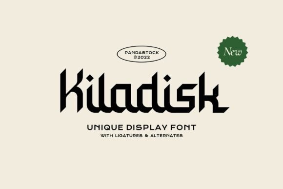Exploring Kiladisk: A Bold Display Font for Branding