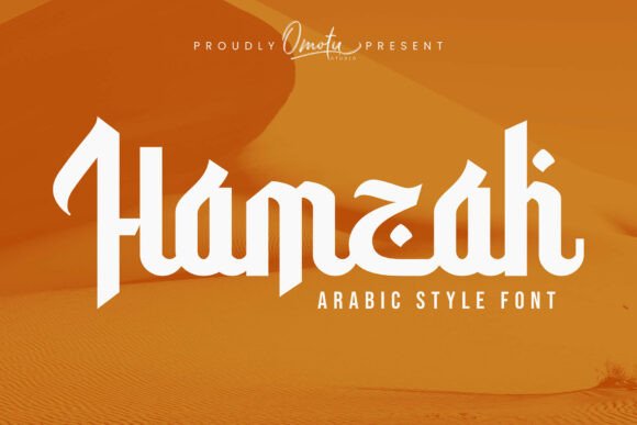 Hamzah: A Bold and Stylish Display Font