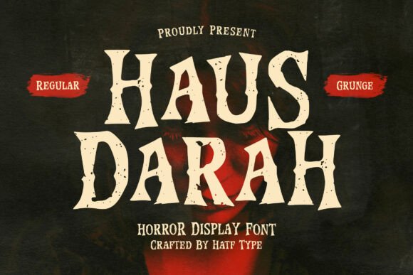 Haus Darah: A Chillingly Elegant Font for Editorial Design