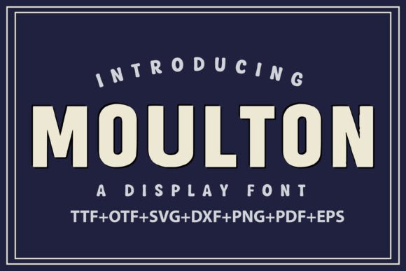 Introducing Moulton: A Bold Display Typeface for Web Design