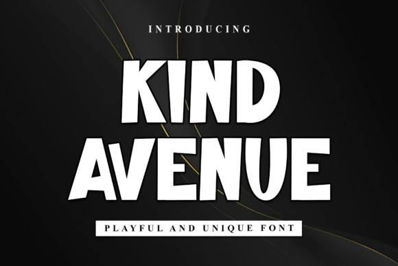 Kind Avenue: A Sweet and Friendly Handwritten Font