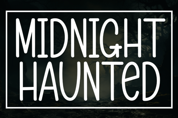 Midnight Haunted: A Versatile Display Font for Web Design