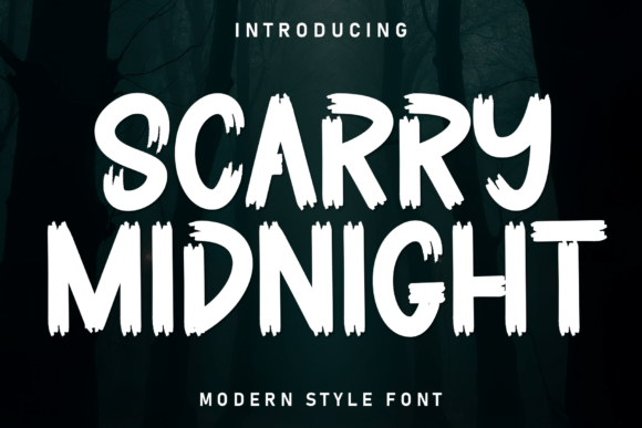 Scarry Midnight: A Versatile Display Font for Engaging Campaigns