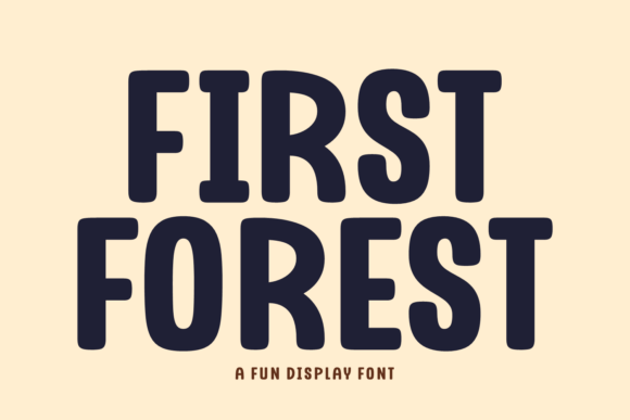 Transform Your Brand with First Forest Font