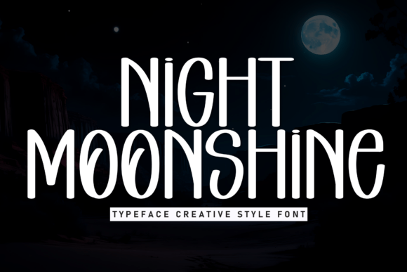 Transform Your Brand with Night Moonshine Font