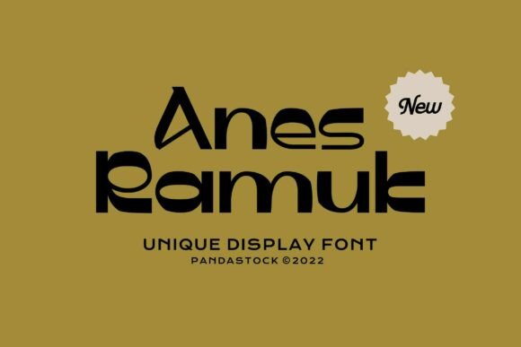 Unlock Visual Impact with Anes Ramuk Font